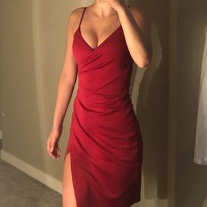 Red dress